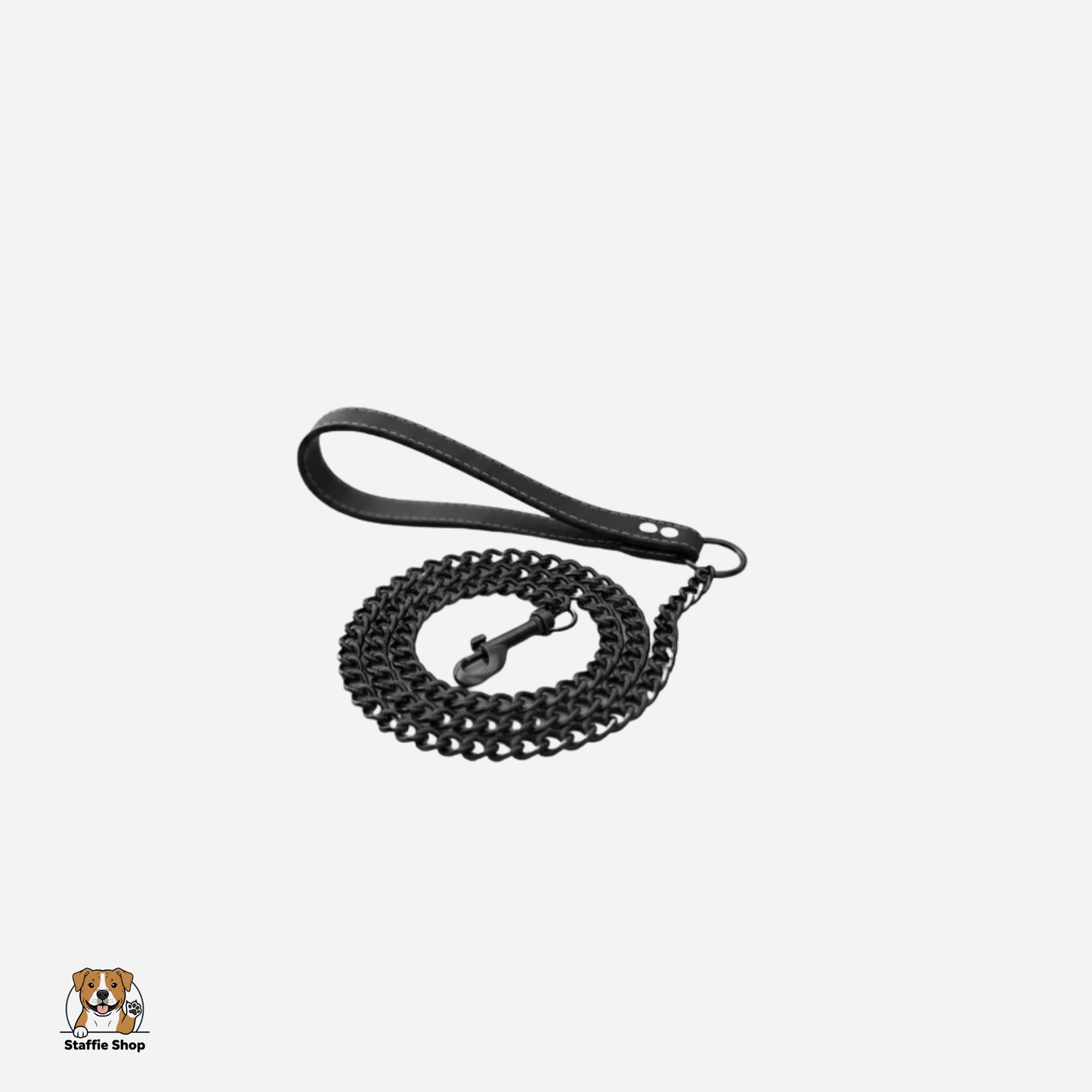 Laisse en chaîne Staffie