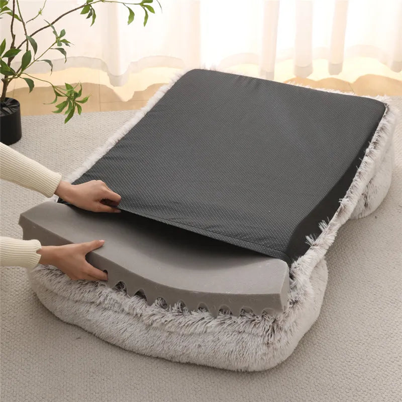 Couchage canapé pour Staffie