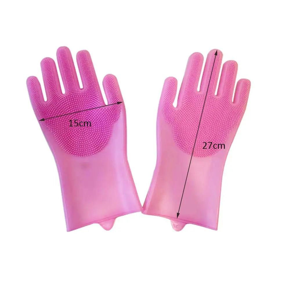 Gant brosse pour bain
