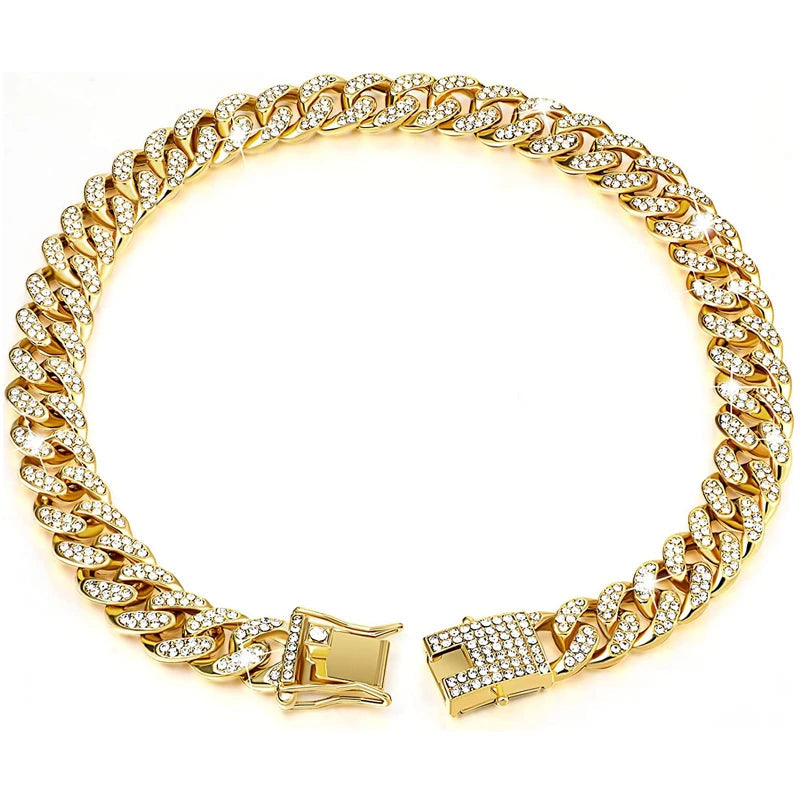 Collier Prestige avec diamants pour Staffie