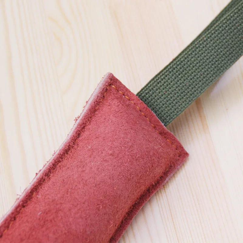 Boudin en cuir jeu de mordant pour Staffie
