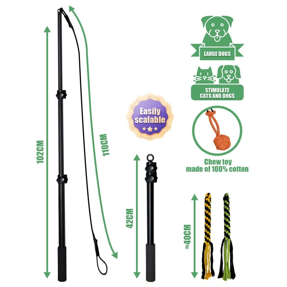 Flirt pole pour Staffie