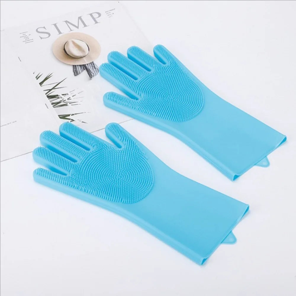 Gant brosse pour bain