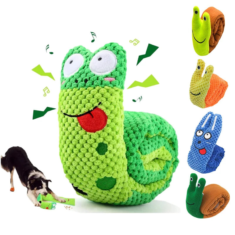 Peluche interactive Escargot