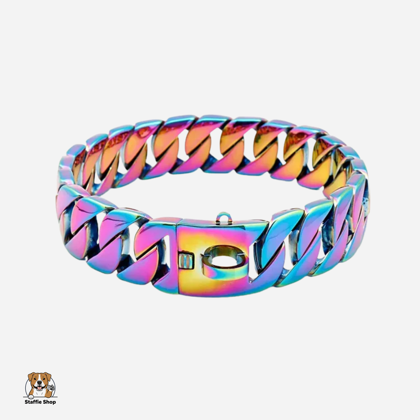 Collier en chaîne haute gamme Staffie