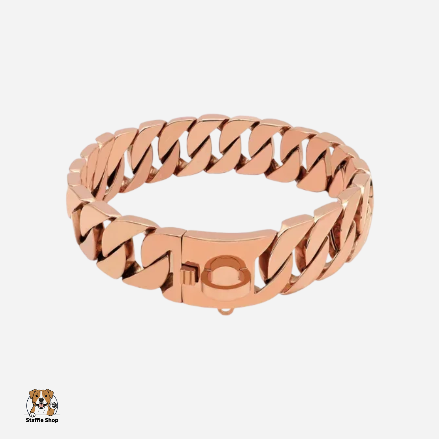 Collier en chaîne haute gamme Staffie