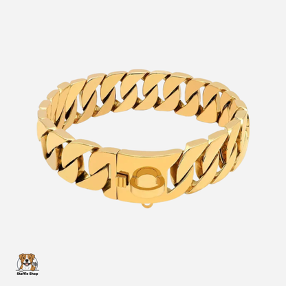 Collier en chaîne haute gamme Staffie