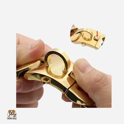 Collier en chaîne haute gamme Staffie