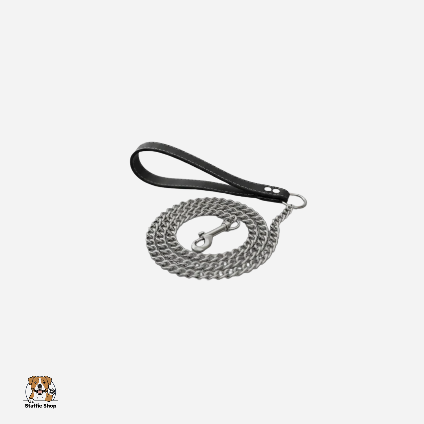 Laisse en chaîne Staffie