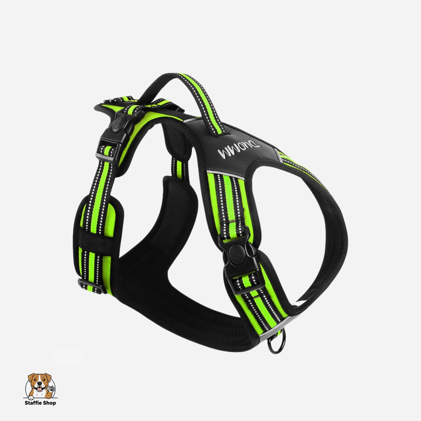 Harnais avec poignée pour Staffie et chiens puissants