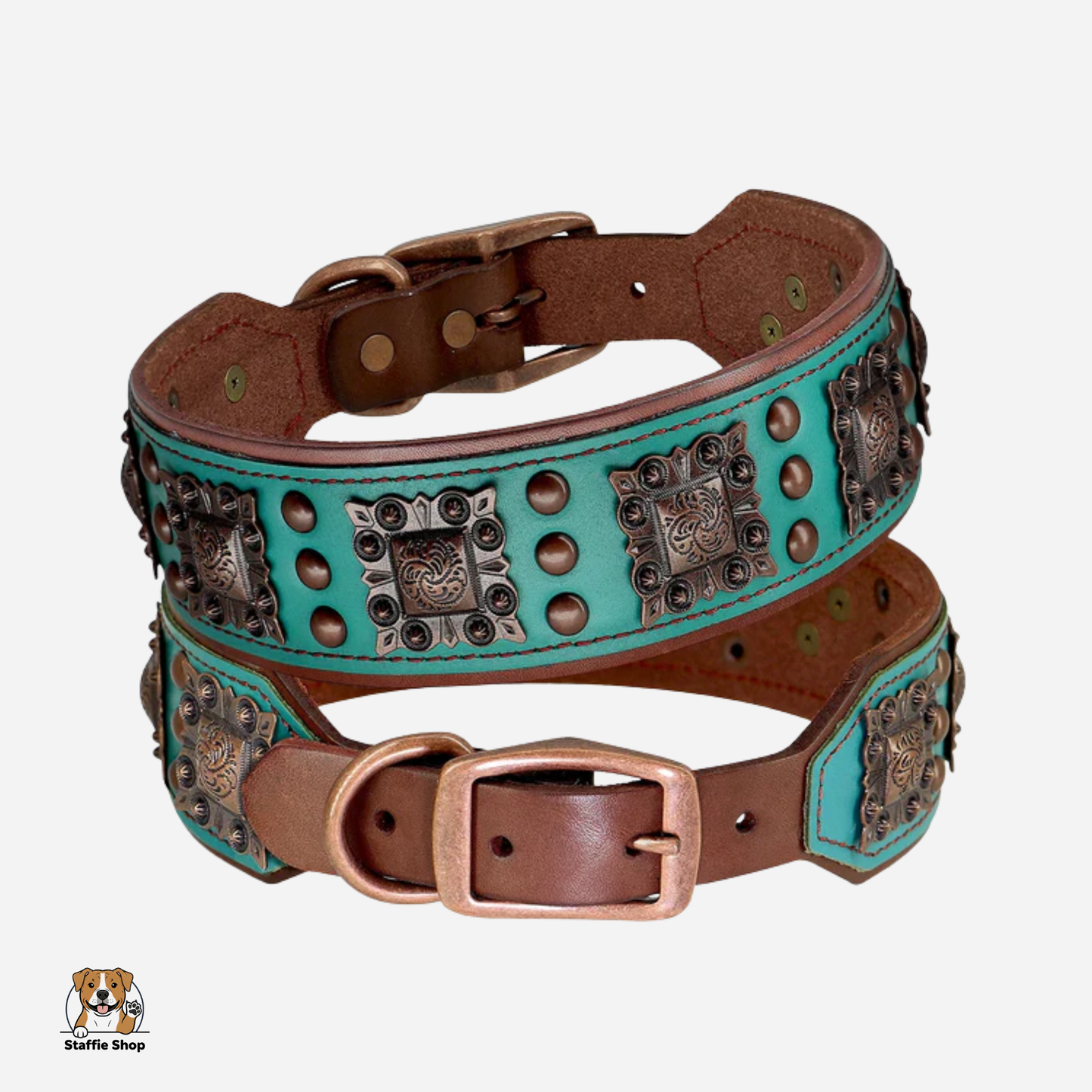 le collier en cuir pour un look chevalier