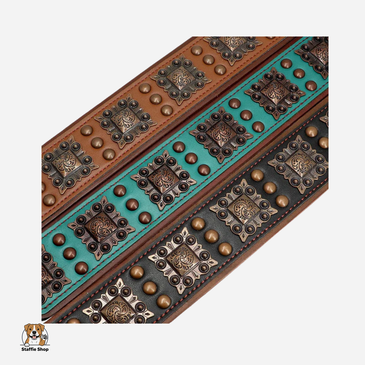 le collier en cuir pour un look chevalier