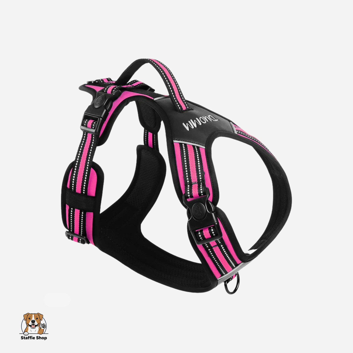 Harnais avec poignée pour Staffie et chiens puissants