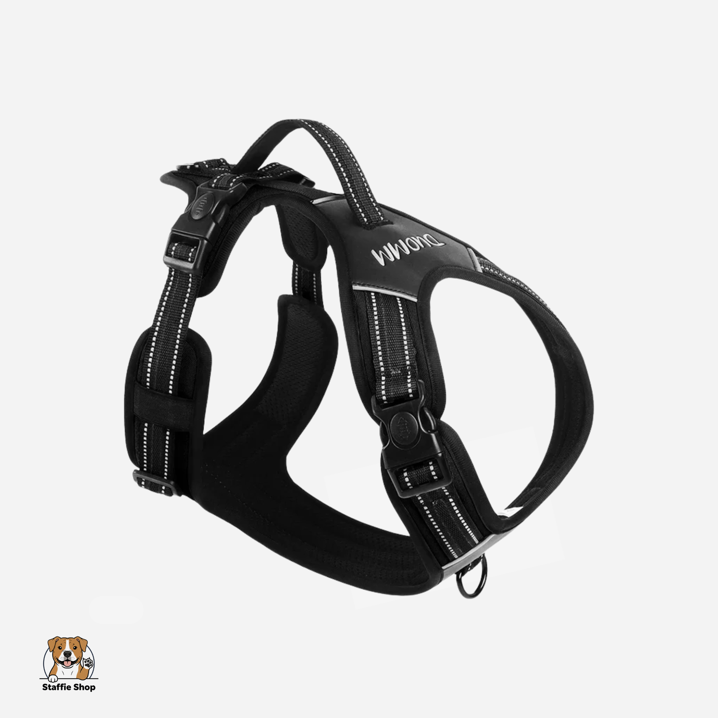 Harnais avec poignée pour Staffie et chiens puissants