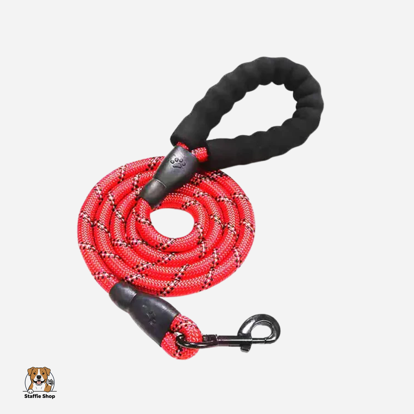 Laisse en Corde réfléchissante Staffie