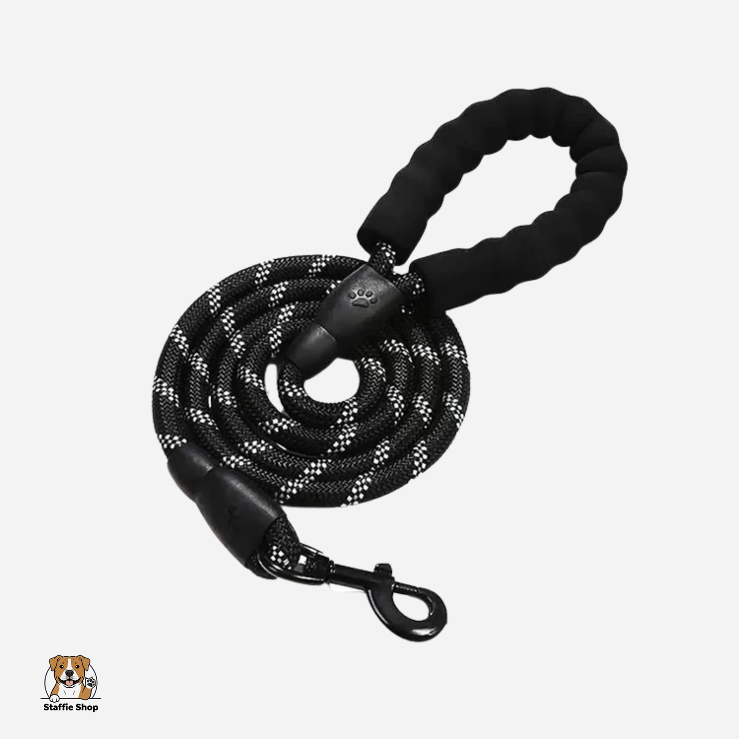 Laisse en Corde réfléchissante Staffie