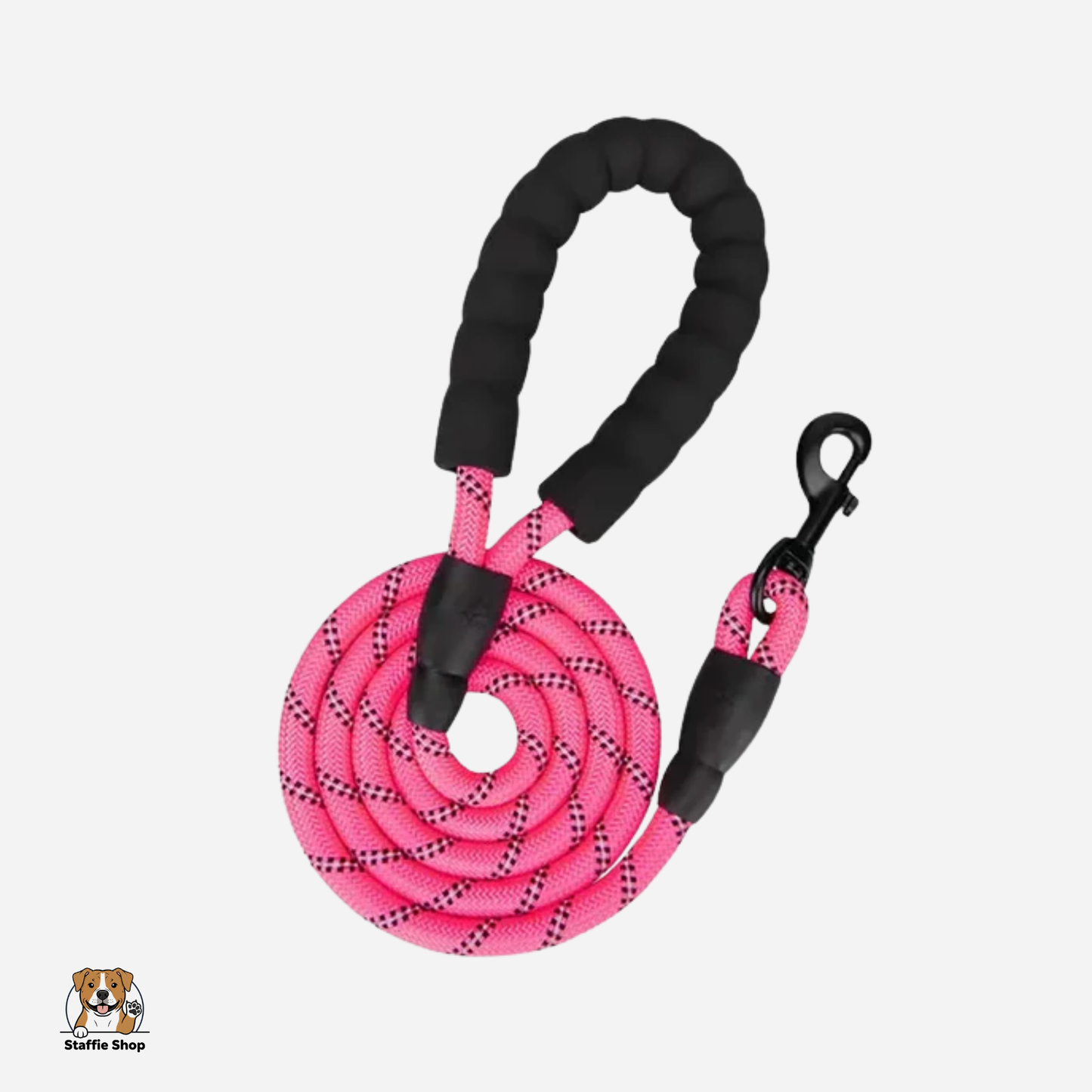 Laisse en Corde réfléchissante Staffie