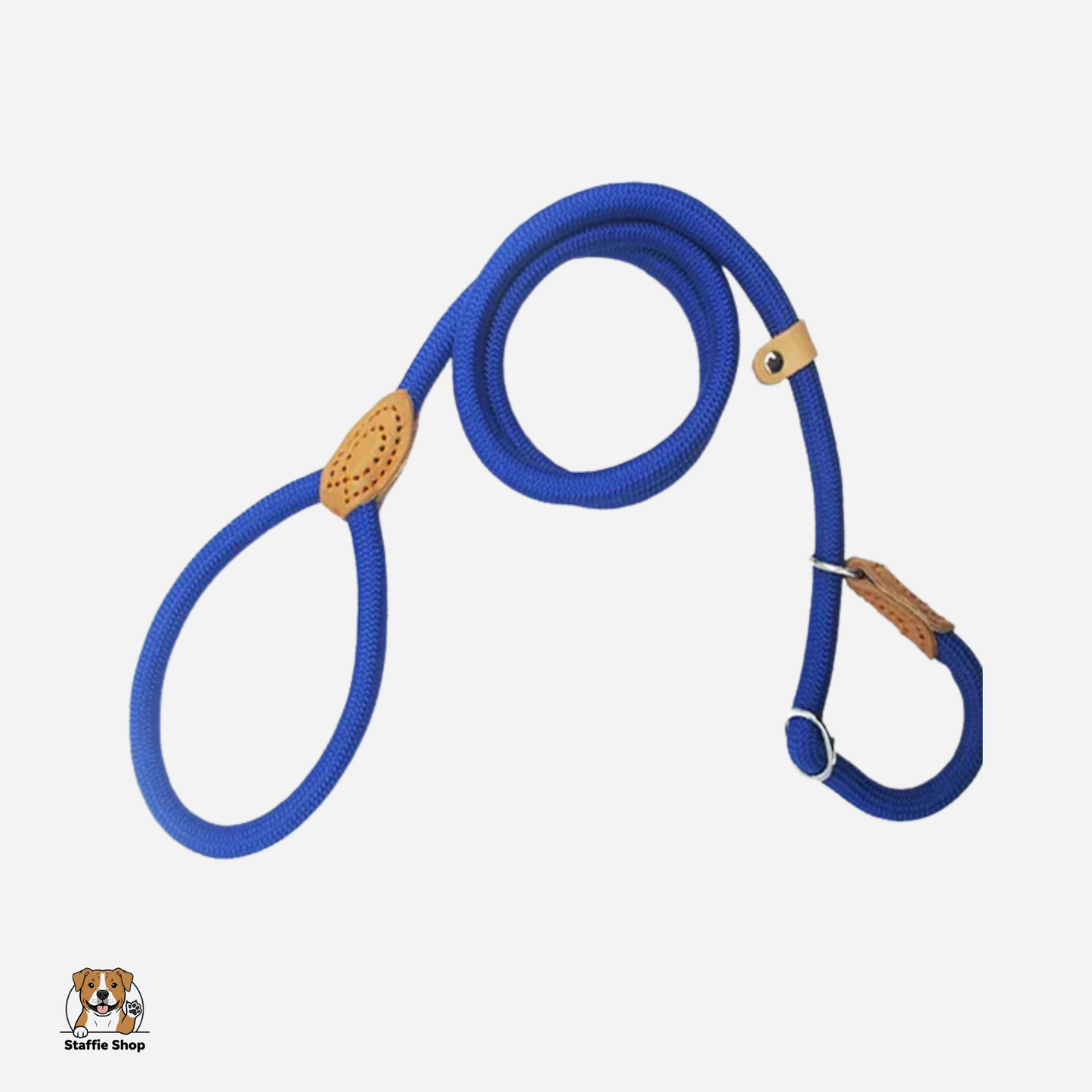 Laisse corde à boucle réglable pour Staffie