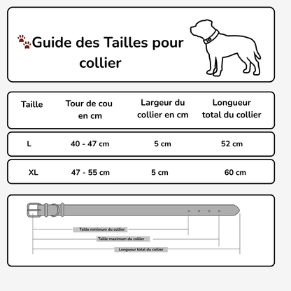 le collier en cuir pour un look chevalier