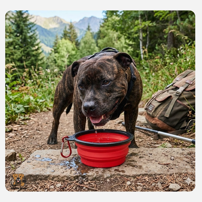 Gamelle pliable pour Staffie