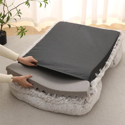 Couchage canapé pour Staffie