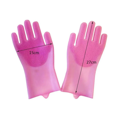 Gant brosse pour bain