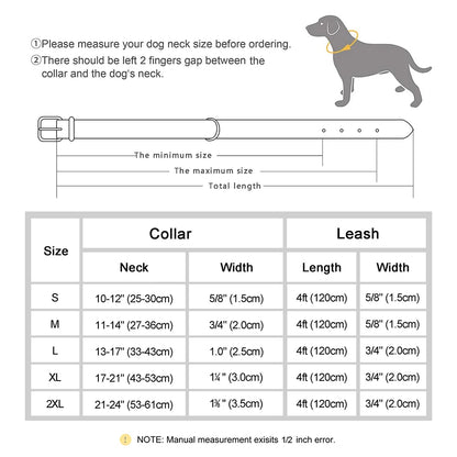 Ensemble Collier assortie pour Staffie