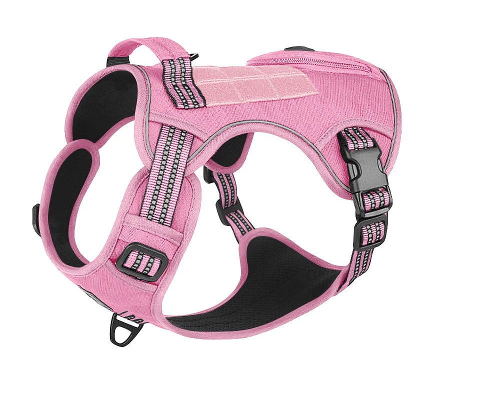 Harnais pour Staffie avec pochette intégrée pour sachet