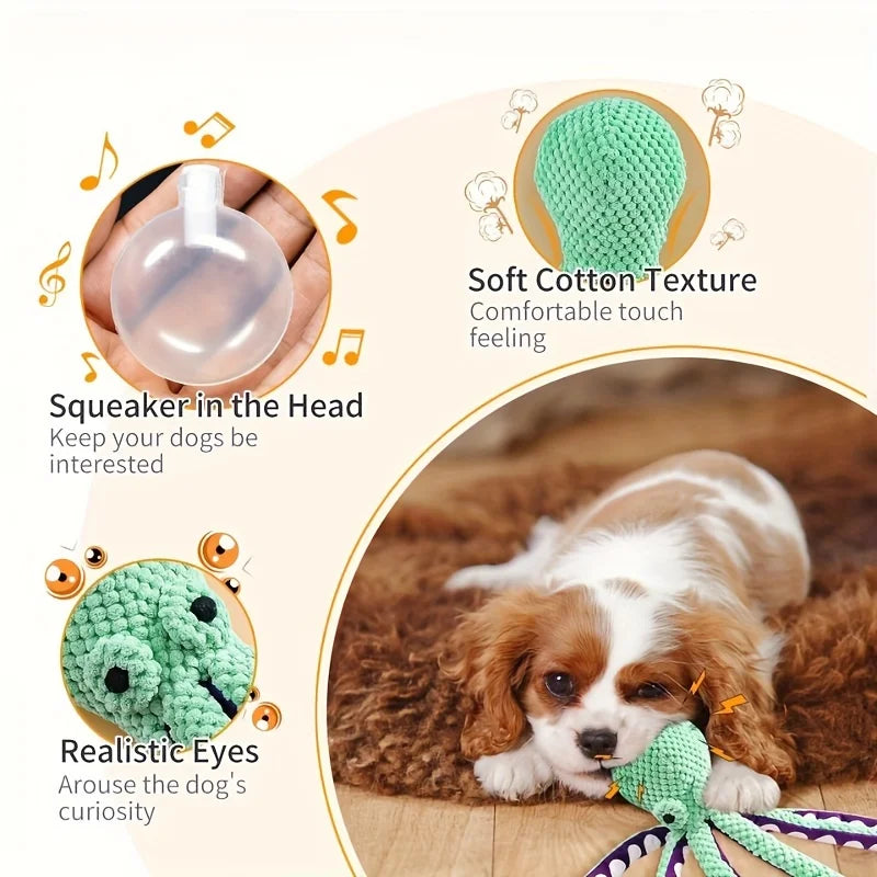 Peluche Pieuvre pour Staffie